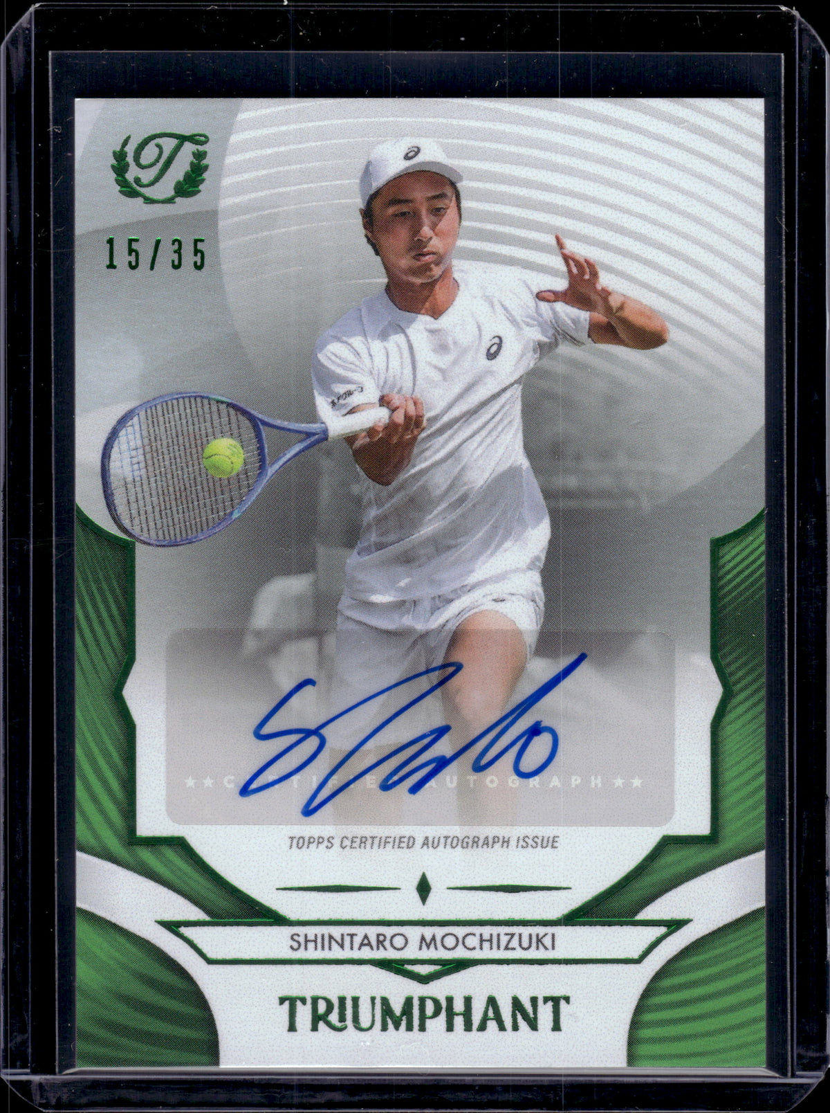 HL-P06 2025 Topps Triumphant Shintaro Mochizuki #63-A /35