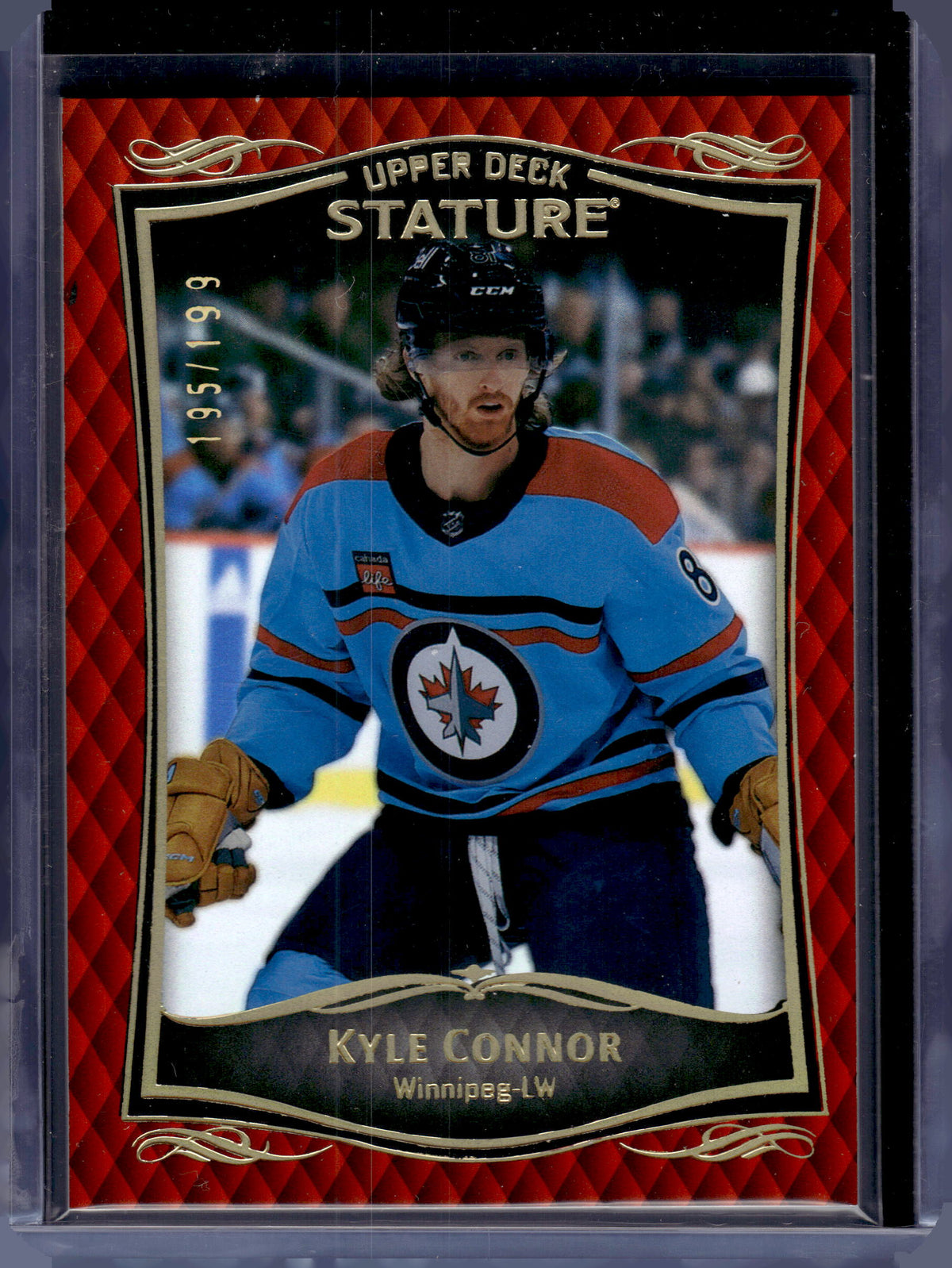 HL-P06 2025 Upper Deck Stature Kyle Connor #1 Orange /199