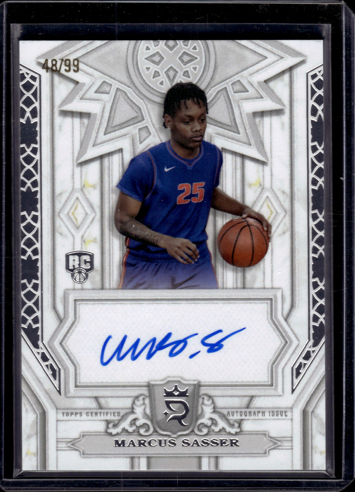 HL-P06 2024 Topps Royalty Collection Marcus Sasser #POG-MS /99 RC