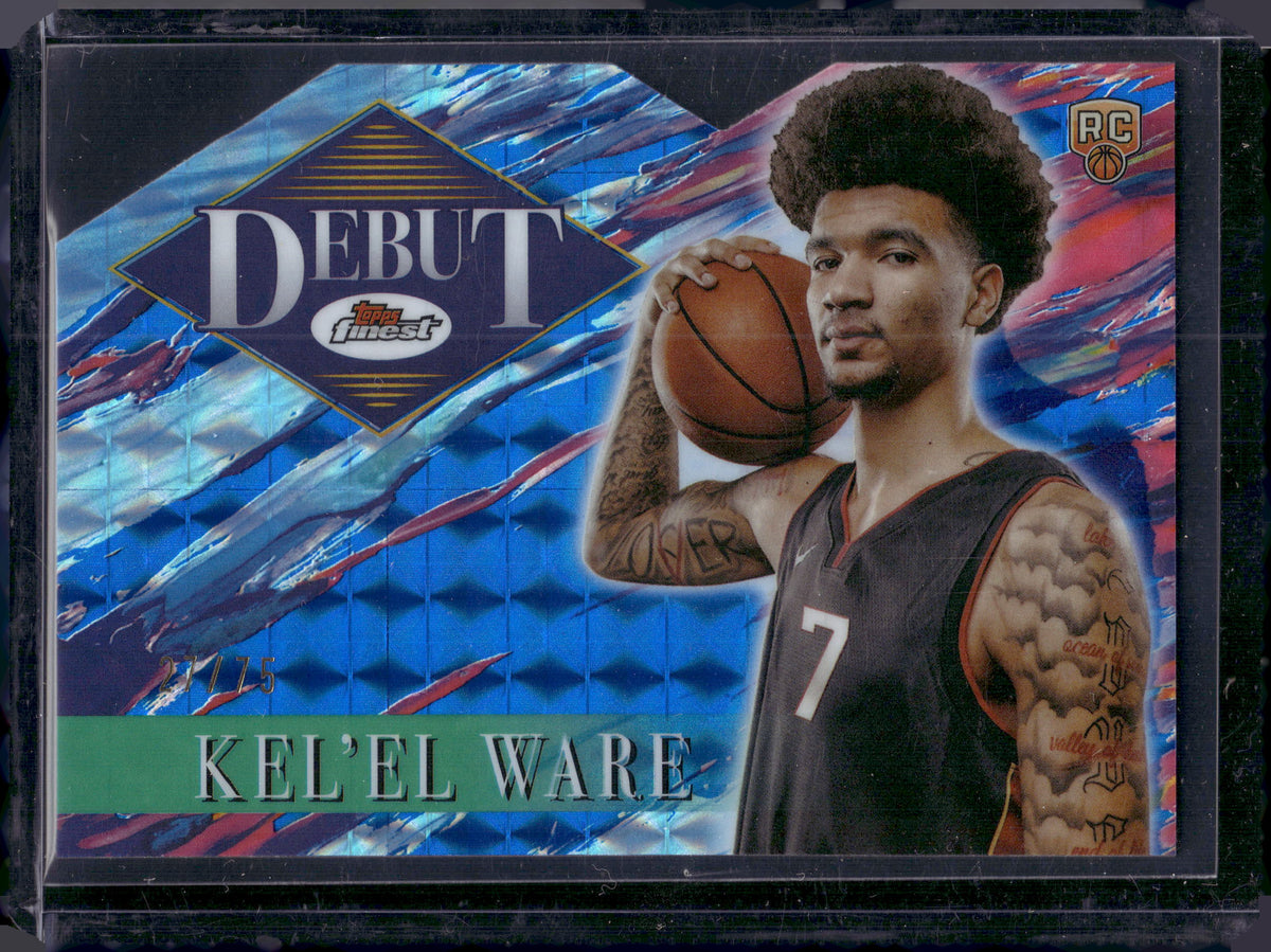 HL-P06 2025 Topps Finest Debut Kel'el Ware #D-14 /75 RC
