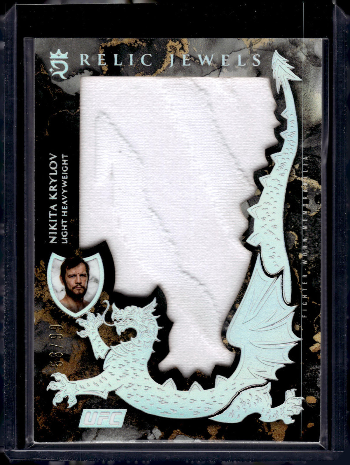 HL-INV 2025 Topps Royalty Collection UFC Relic Jewels Nikita Krylov #RJ-NK /99