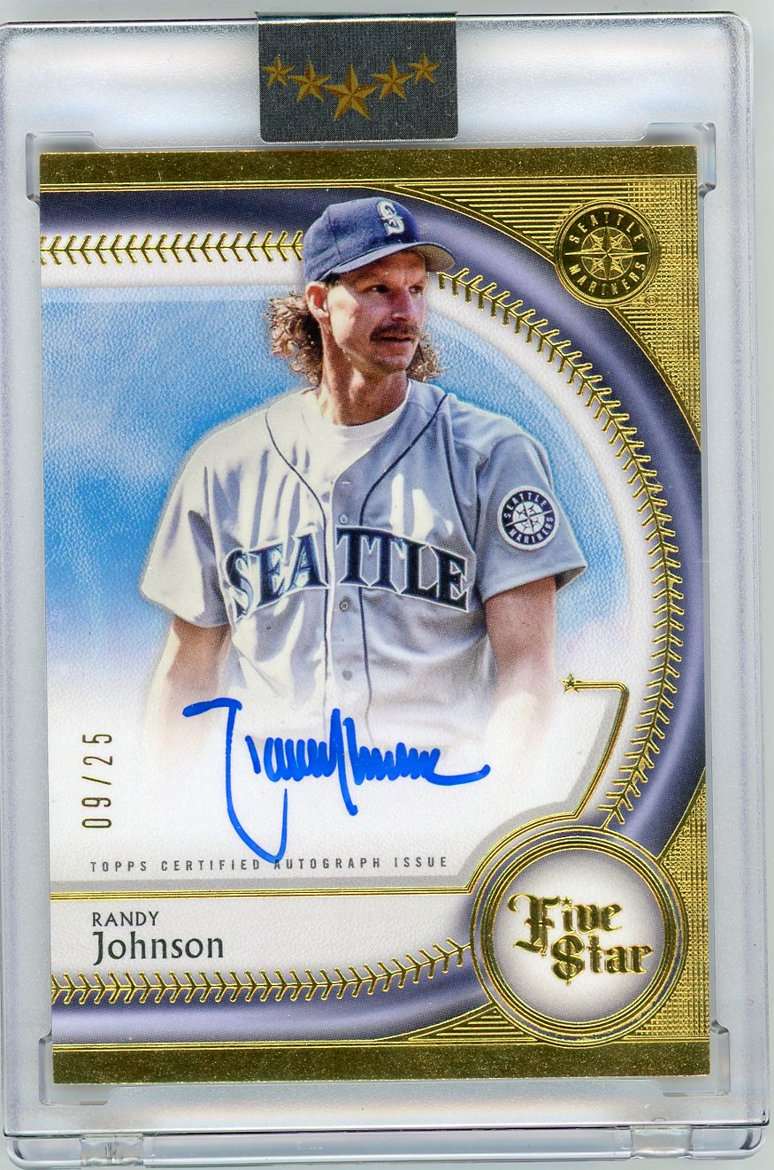 HL-P02 2024 Topps Five Star Randy Johnson #FSA-RJO Gold /25