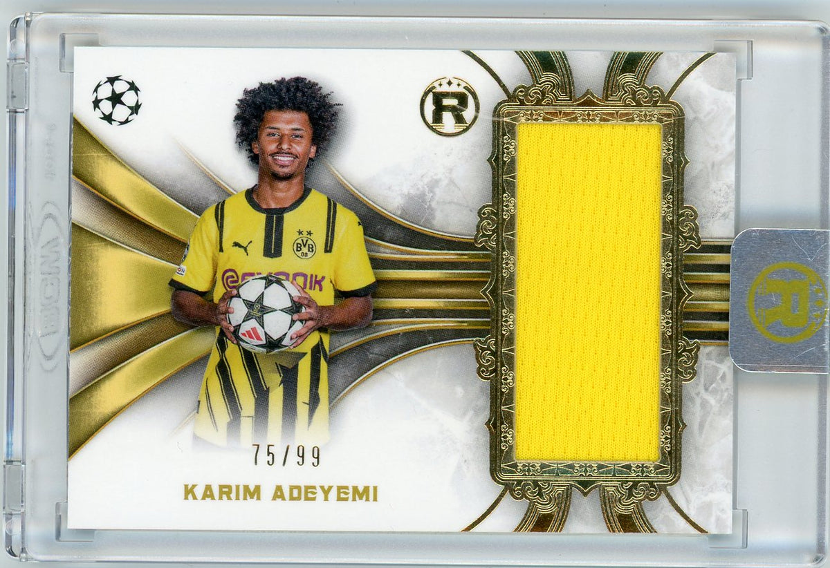 HL-P05 2025 Topps Reverence UEFA Club Competitions Karim Adeyemi #RR-KA /99