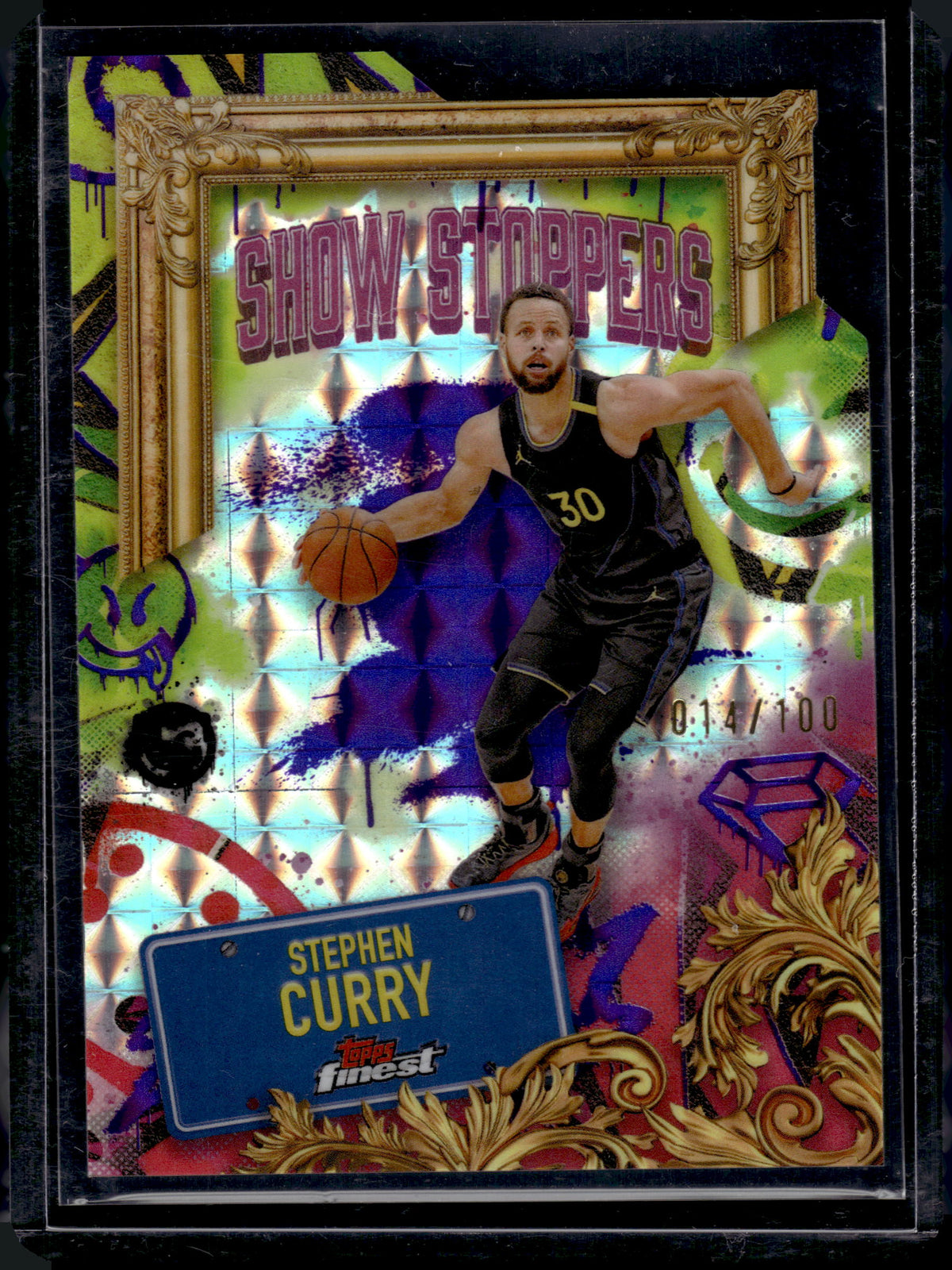 HL-INV 2025 Topps Finest Show Stoppers Stephen Curry #S-3 /100