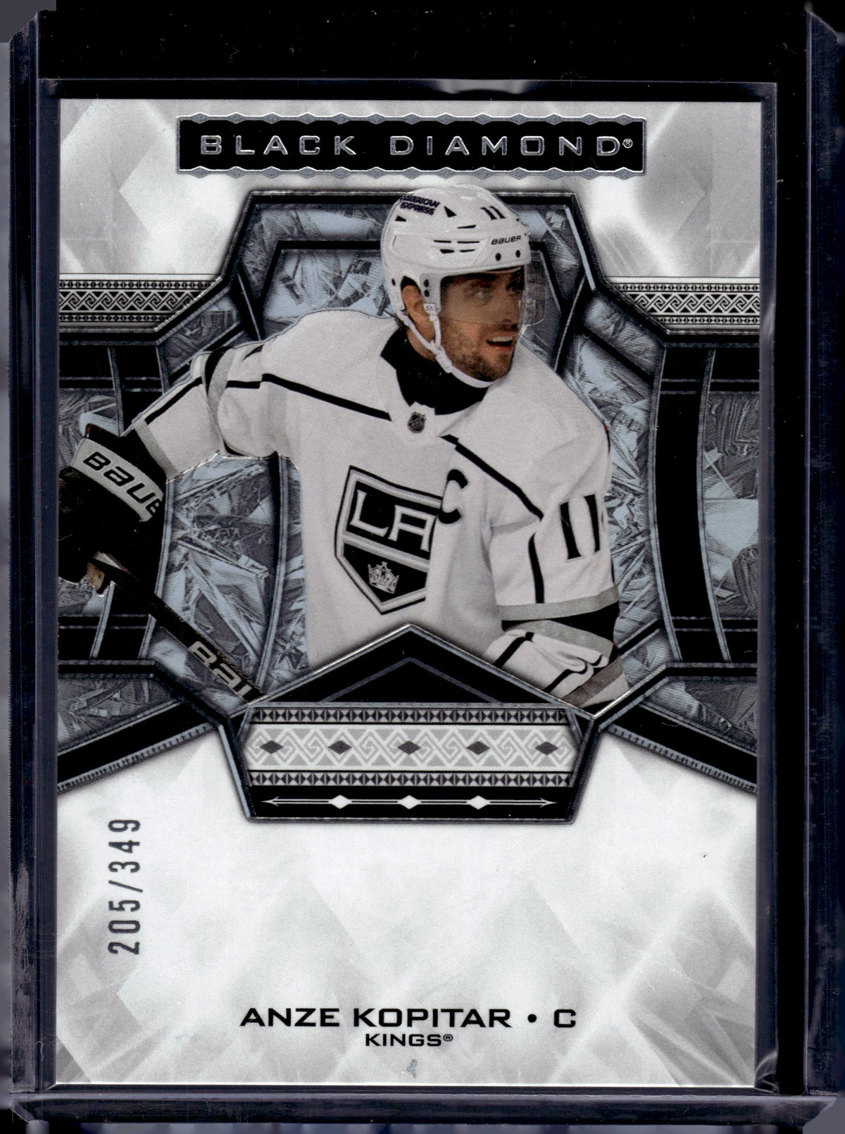 2024 Upper Deck Black Diamond Anze Kopitar #BDB-AK /349