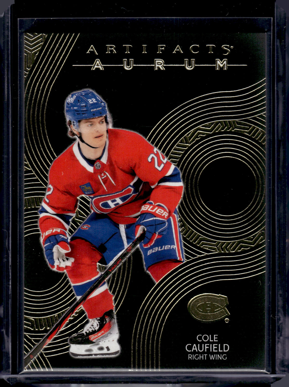2024 Upper Deck Artifacts Aurum Cole Caufield #A-CC