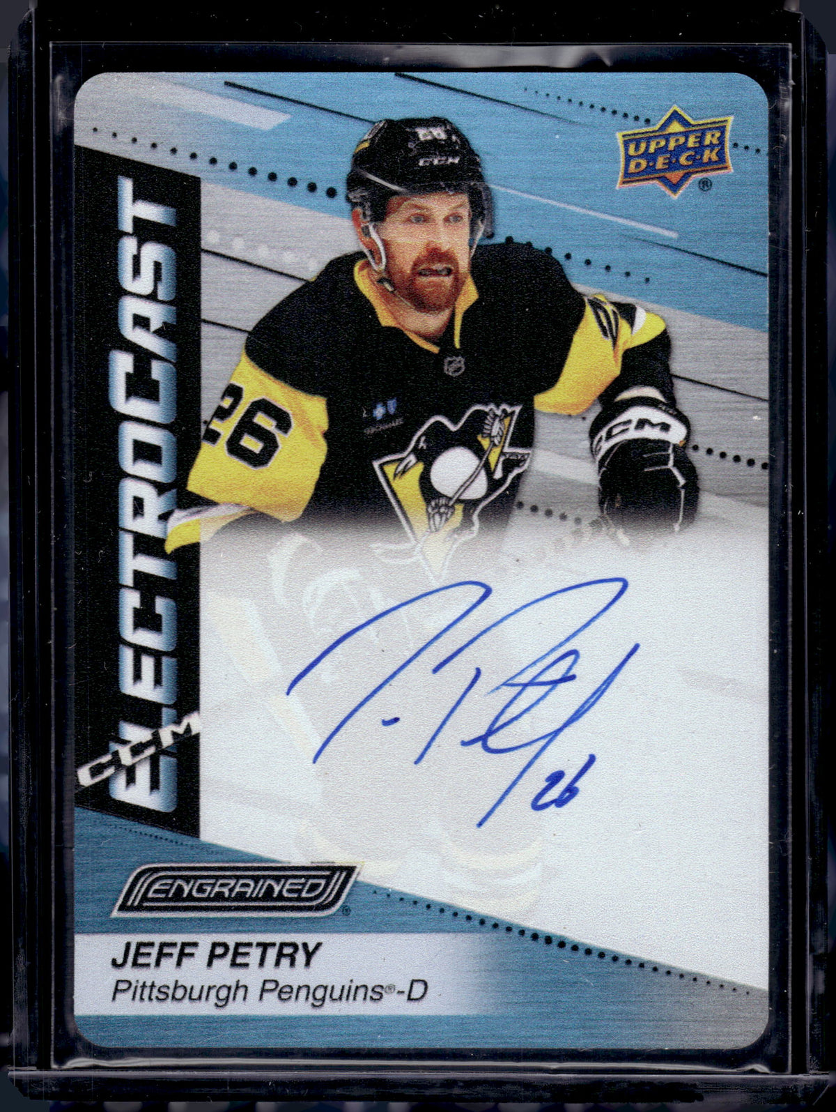 2024 Upper Deck Engrained Electrocast Jeff Petry #EC-11 Metal Auto