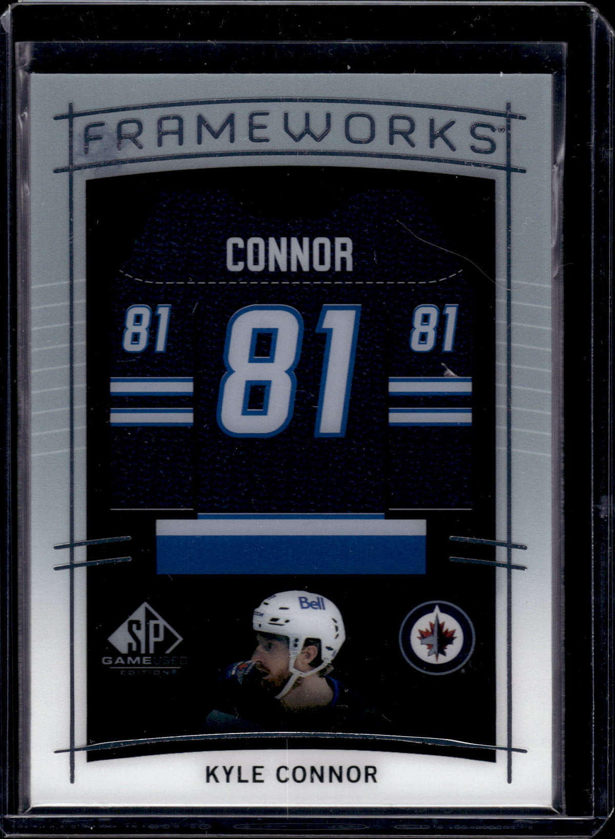 2025 Upper Deck SP Game Used Frameworks Kyle Connor #F-KC