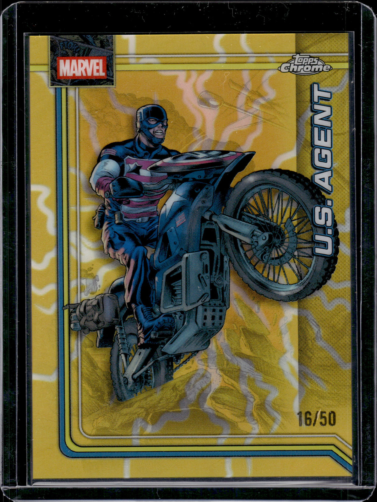 2026 Topps Chrome Marvel U.S Agent 16/50 #182