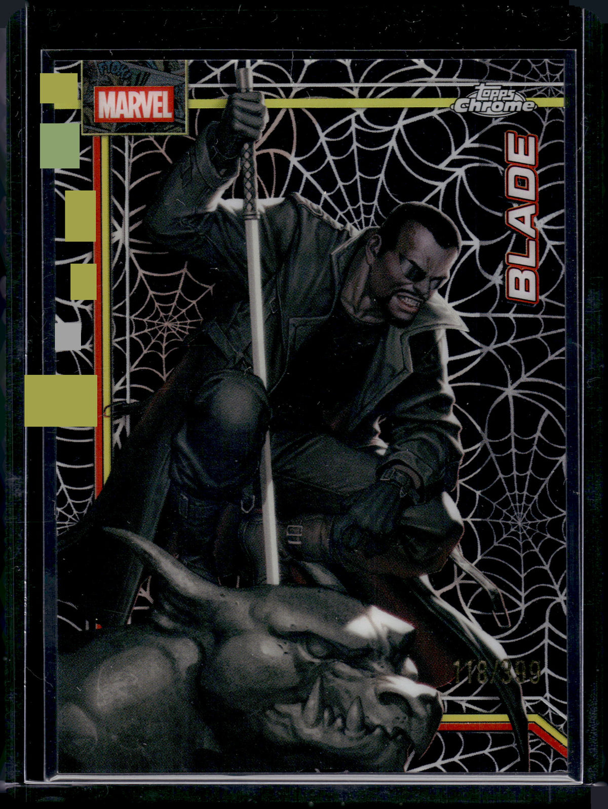 2026 Topps Chrome Marvel Blade 118/399 #017
