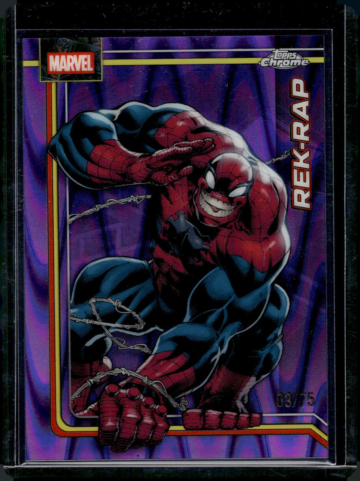 2026 Topps Chrome Marvel Rek-Rap 03/75 #095