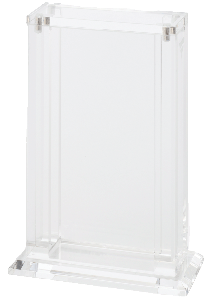 Fanatics 1 Slot Vertical One Touch Acrylic Case front view