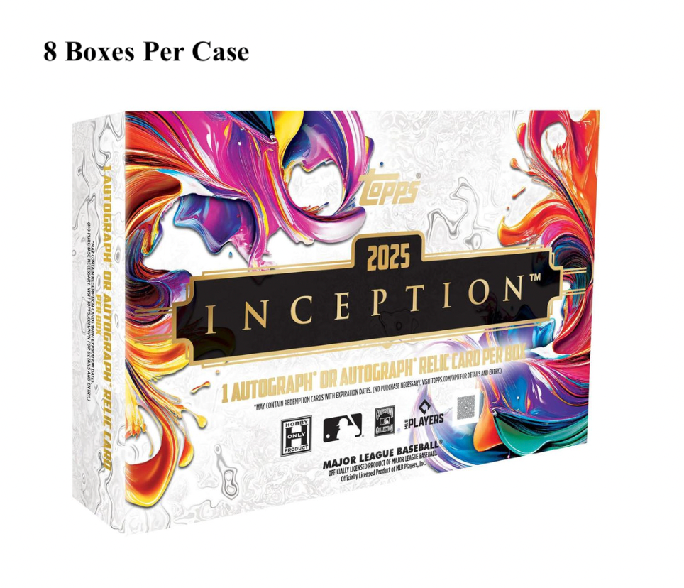 2025 Topps Inception Baseball Hobby Case (8 Boxes)
