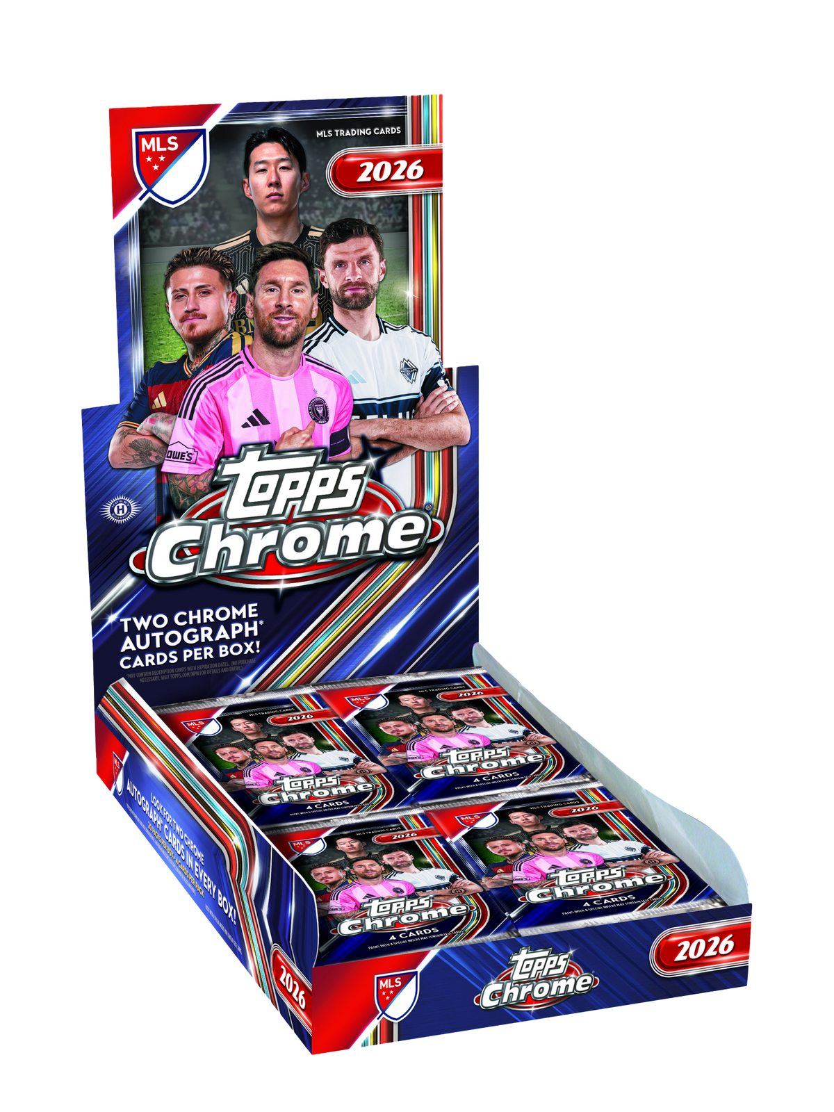 2026 Topps Chrome MLS Soccer Hobby Box