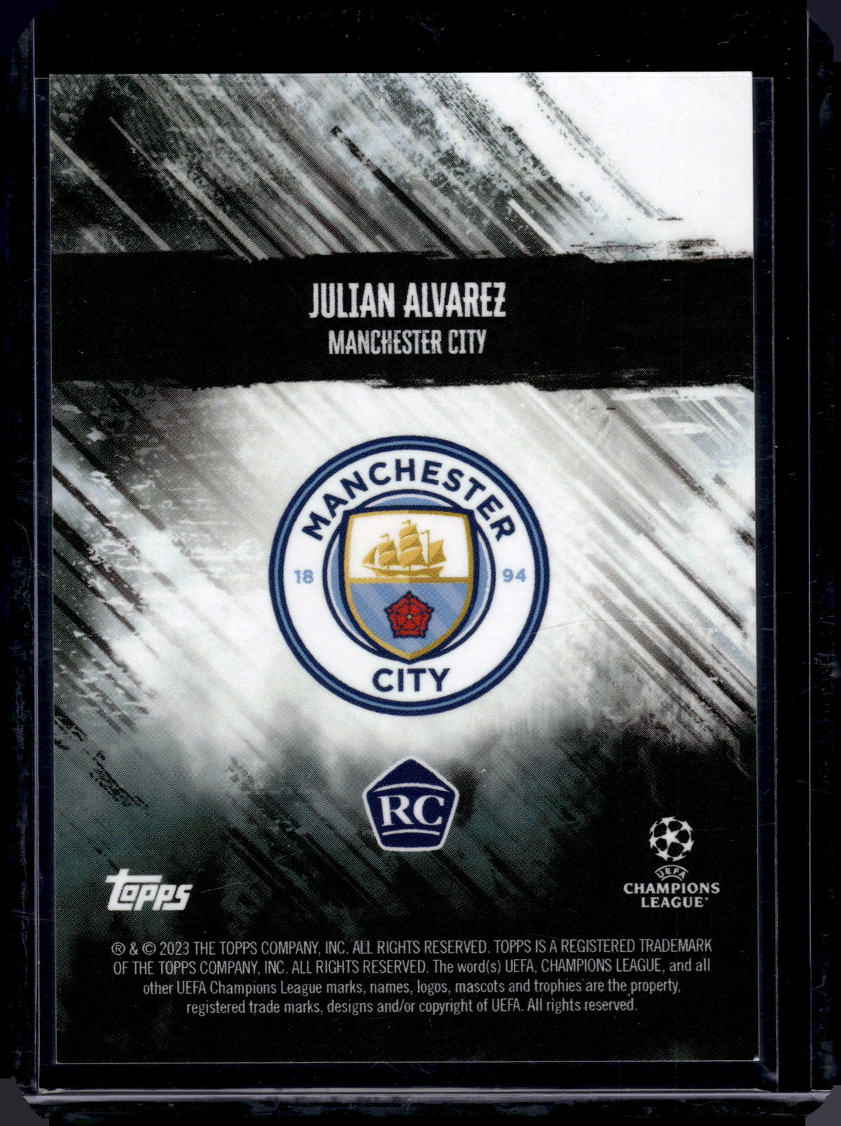 2023 Topps Jogaco Julian Alvarez /99 RC