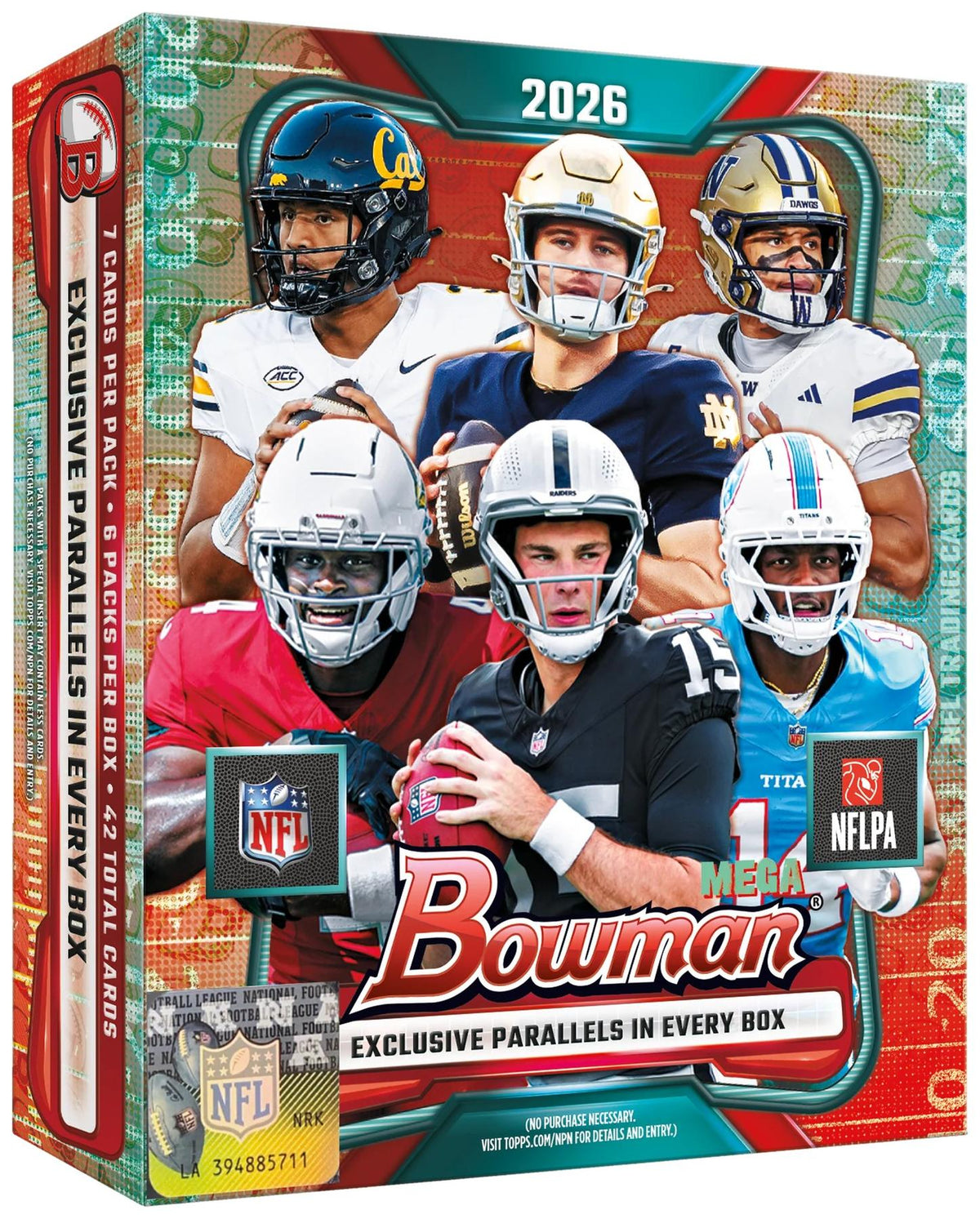 2026 Bowman Football Mega Box