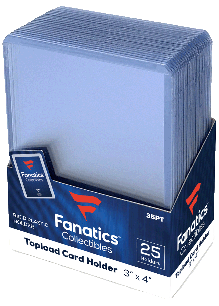 Fanatics Collectibles 35pt 3x4 Topload Card Holder 25 Count