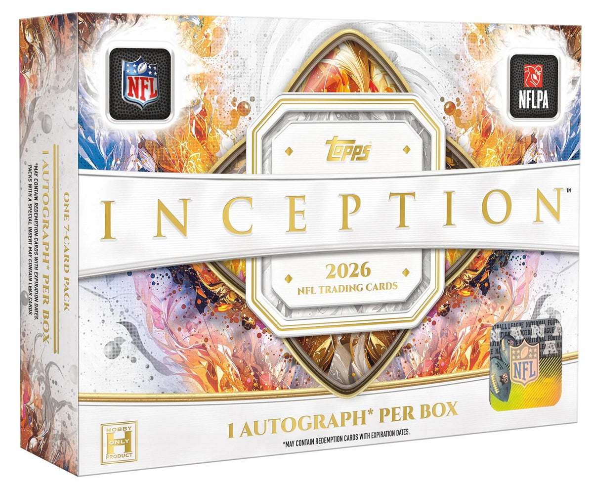 2026 Topps Inception Football Hobby Box