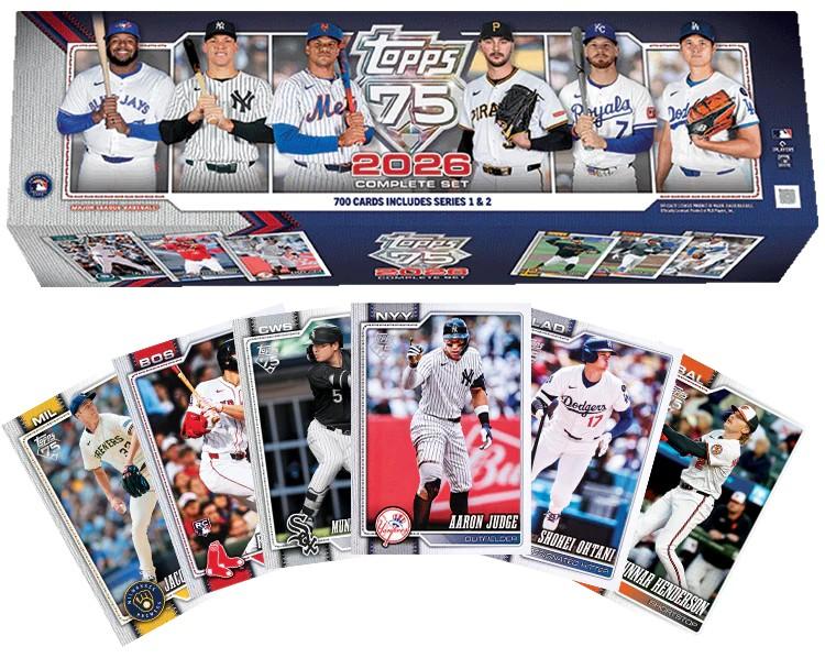 2026 Topps Factory Set Baseball Box