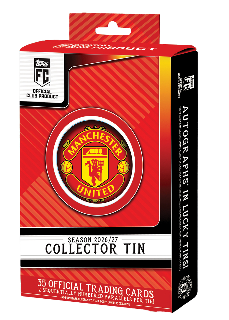2026-27 Topps Manchester United Soccer Collector Tin
