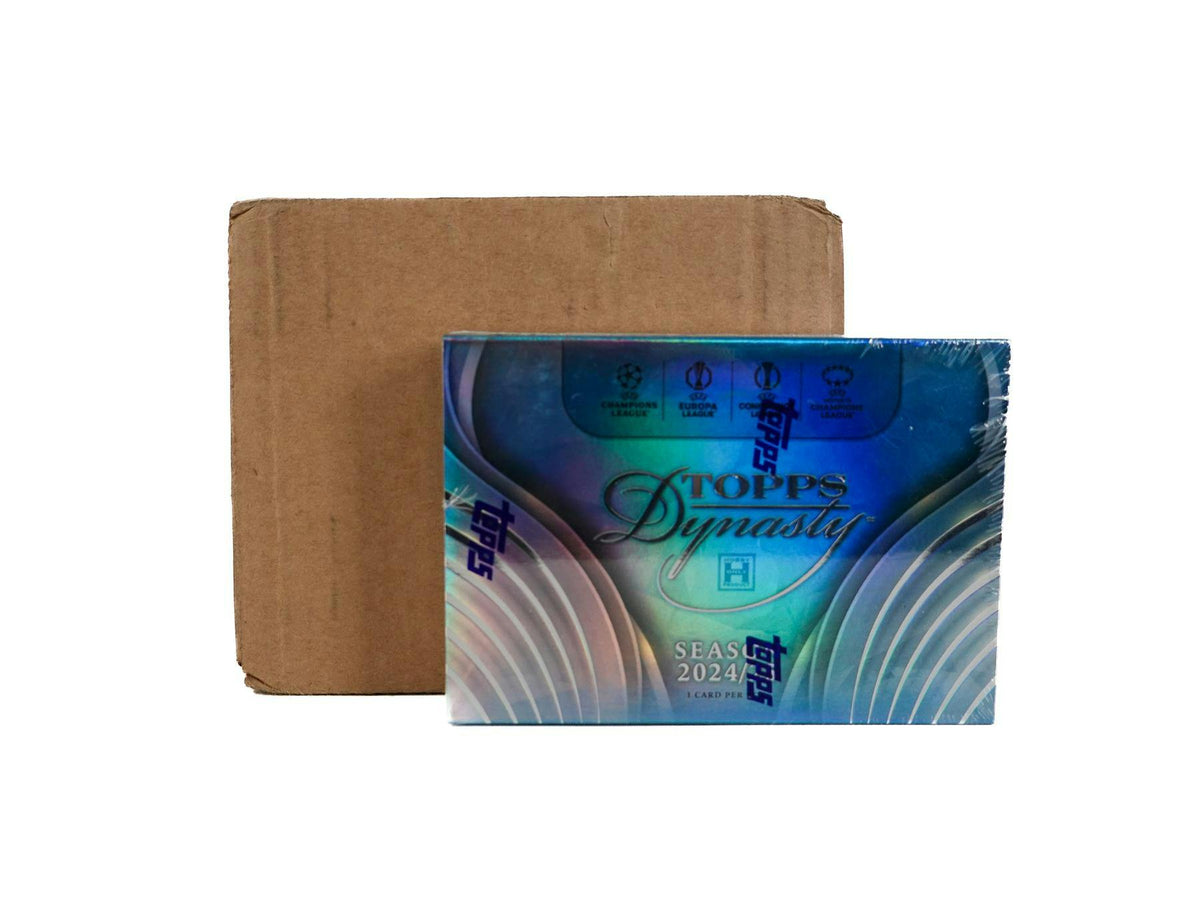 2025 Topps Dynasty UEFA Club Competitions Soccer Hobby 5-Box Case