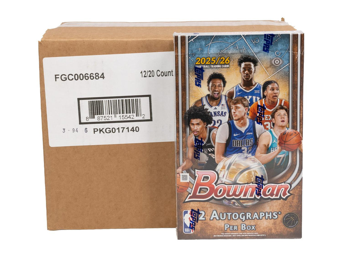 2025-26 Bowman Basketball Hobby 12-Box Case