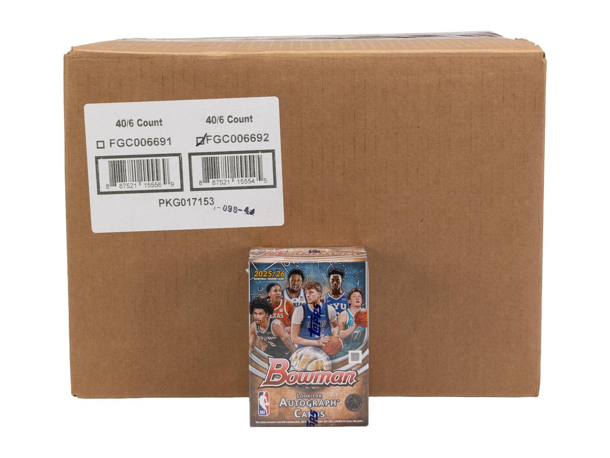 2025-26 Bowman Basketball Blaster 40-Box Case