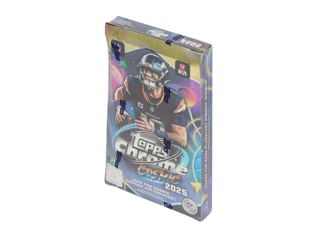 2025 Topps Cosmic Chrome Football Hobby Box - back