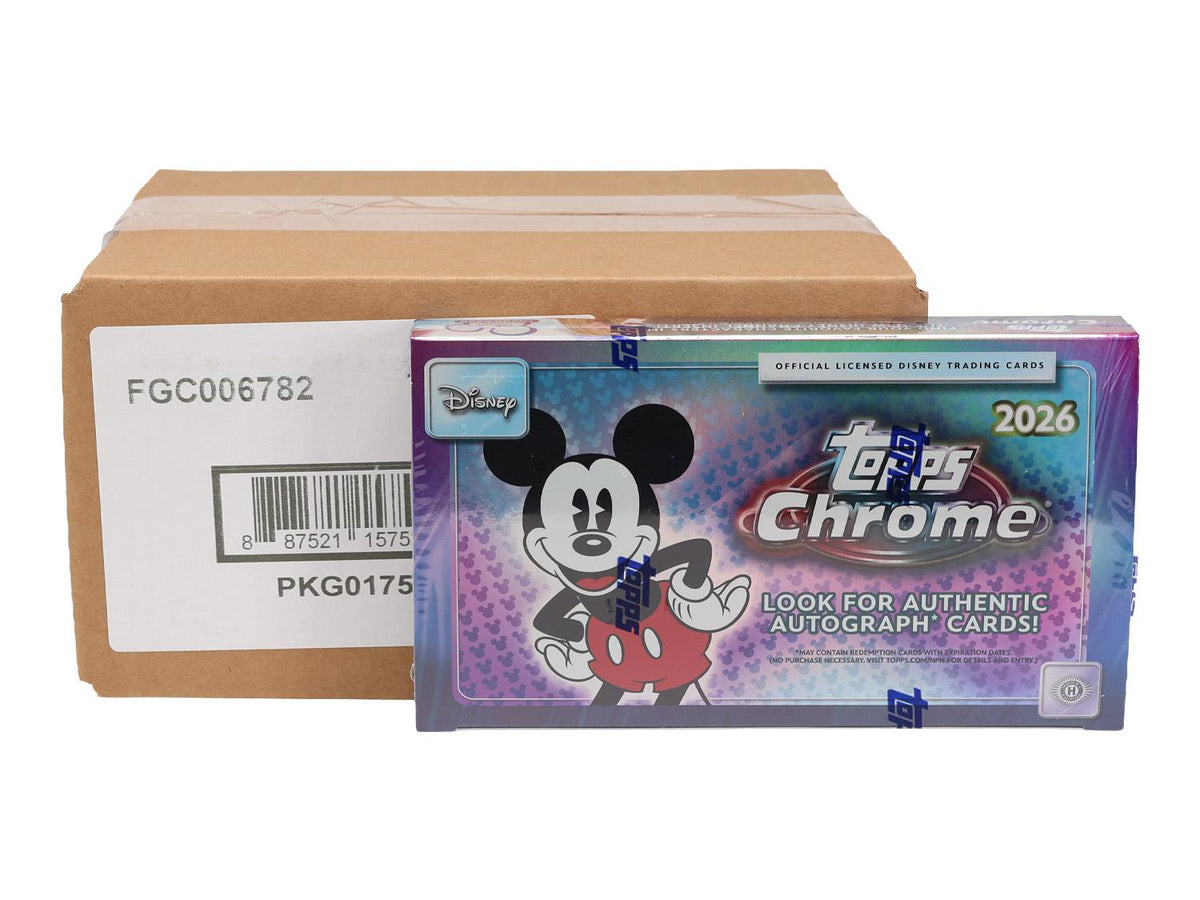2026 Topps Disney Chrome Hobby 8-Box Case