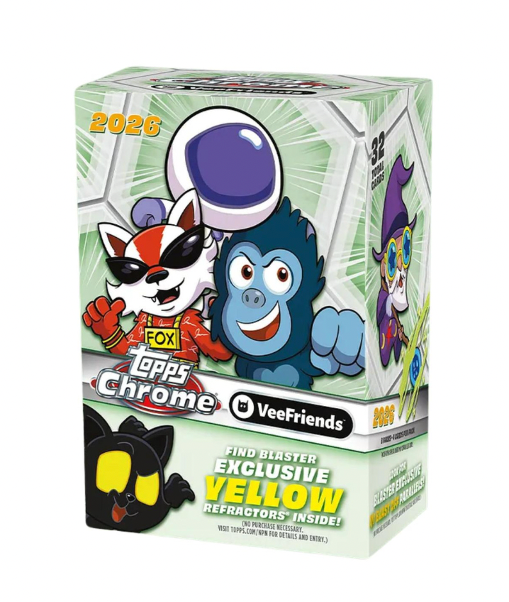 2026 Topps VeeFriends Chrome Blaster Box