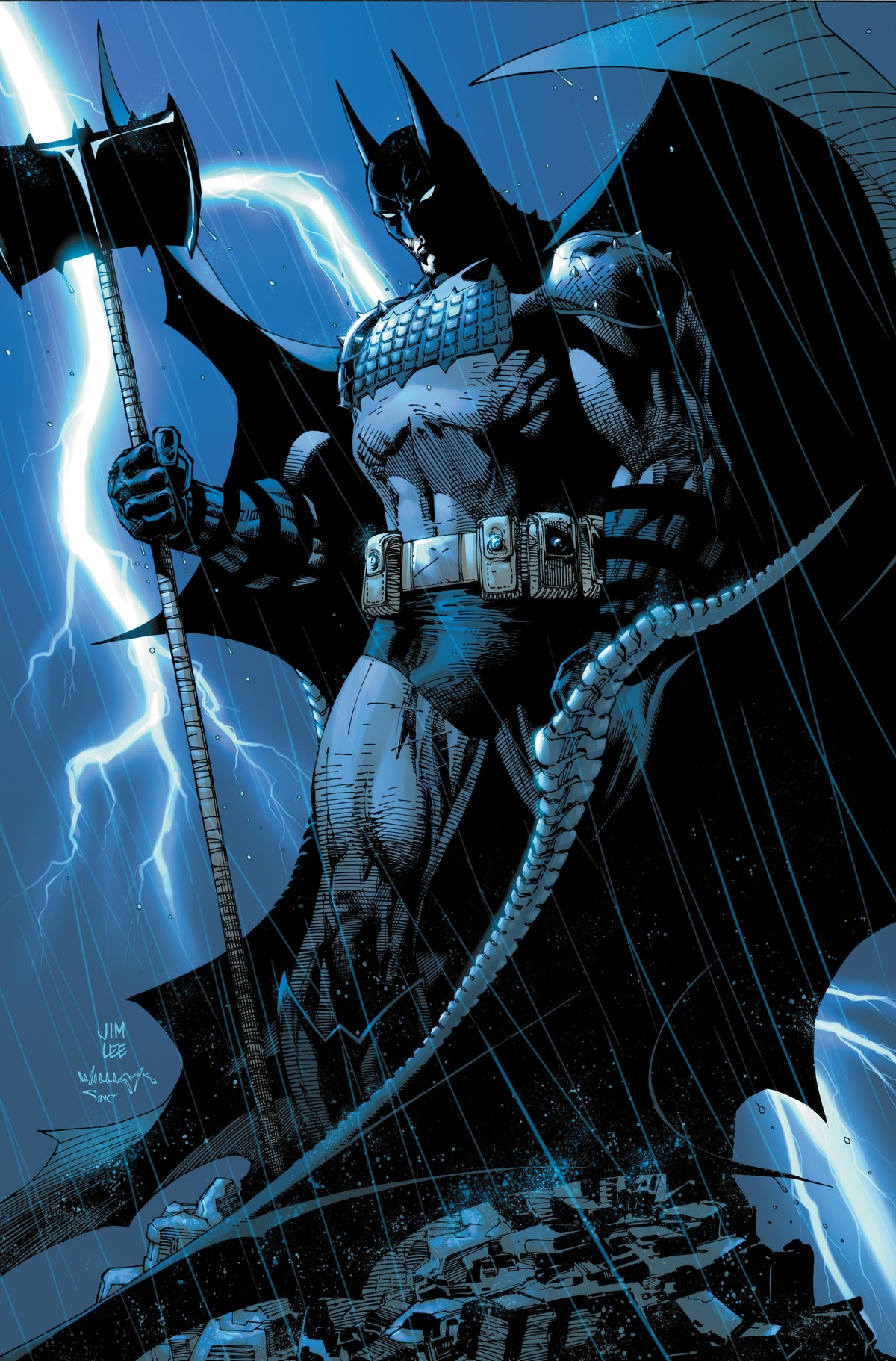 Absolute Batman: The Covers hardcover, Jim Lee cover art
