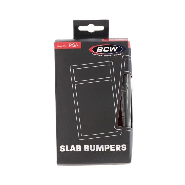 BCW Slab Bumpers for PSA slabs - Black, 6 pack