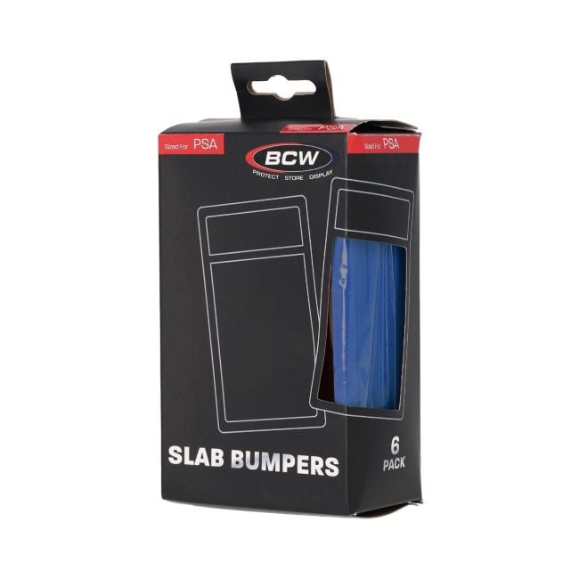 BCW Slab Bumpers for PSA slabs - Blue, 6 pack