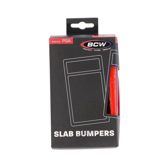 BCW Slab Bumpers for PSA slabs - Red, 6 pack