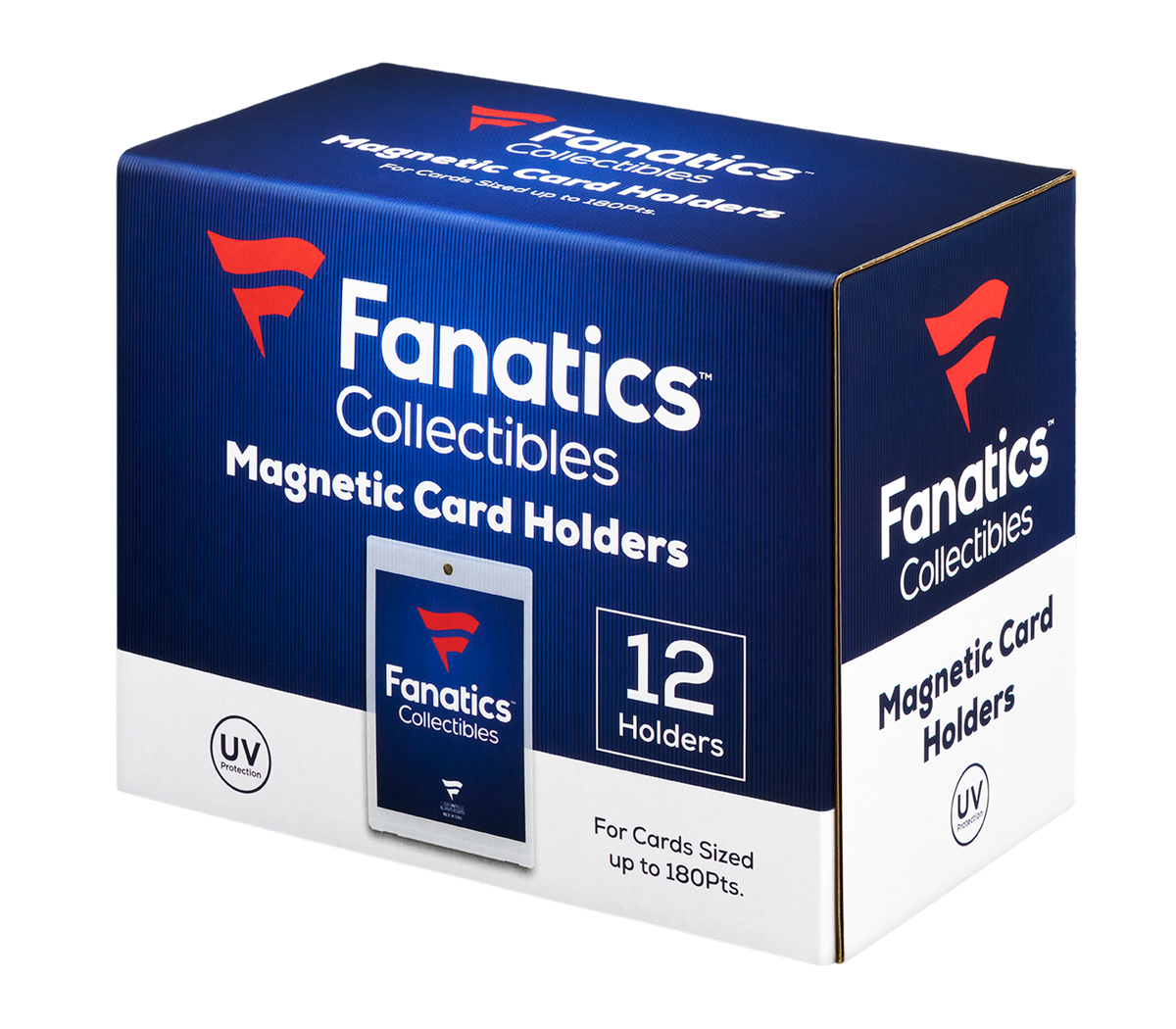 Fanatics Collectibles 180pt Magnetic Card Holders - 12 Count box