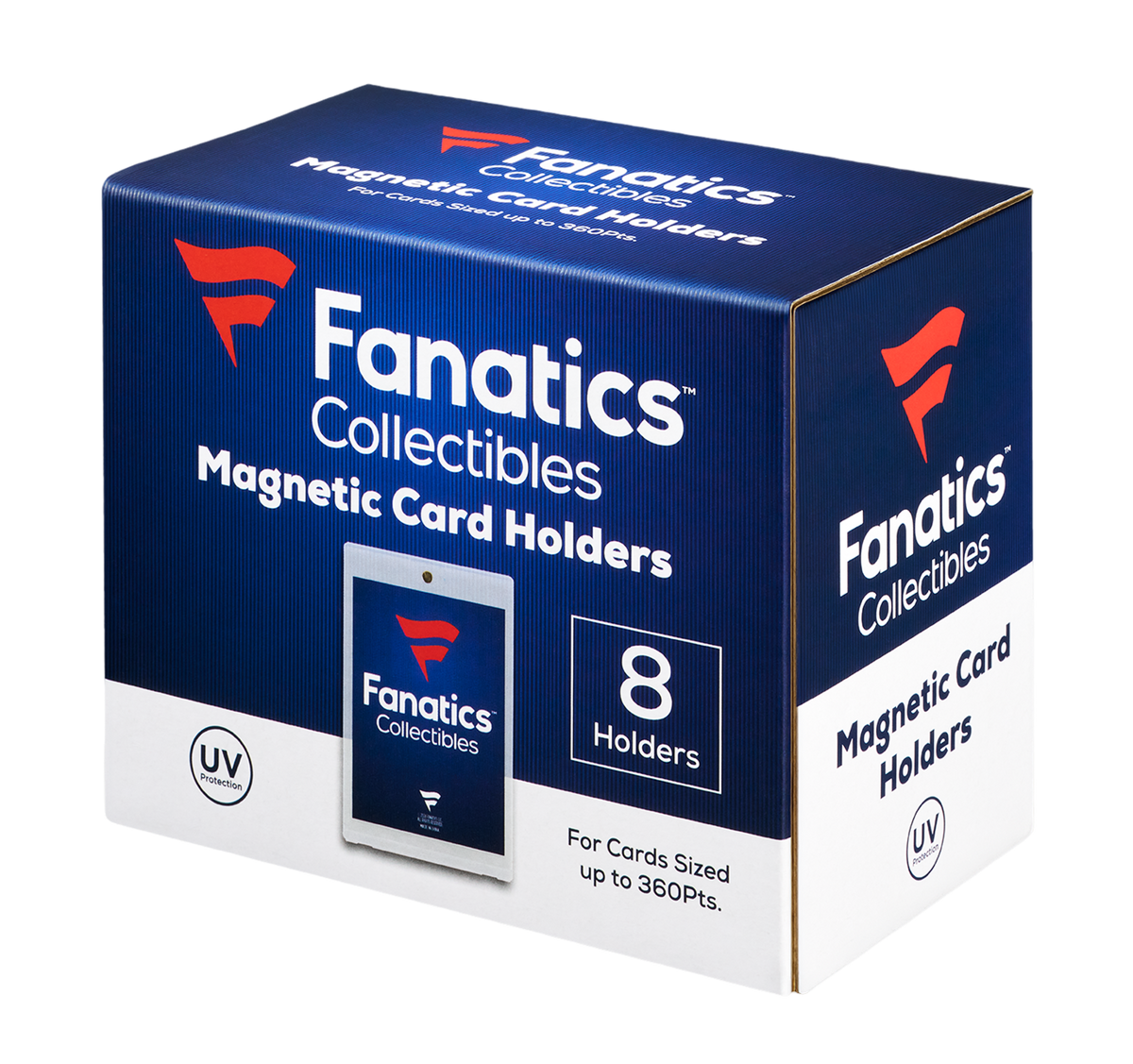 Fanatics Collectibles 360pt Magnetic Card Holders - 8 Count box