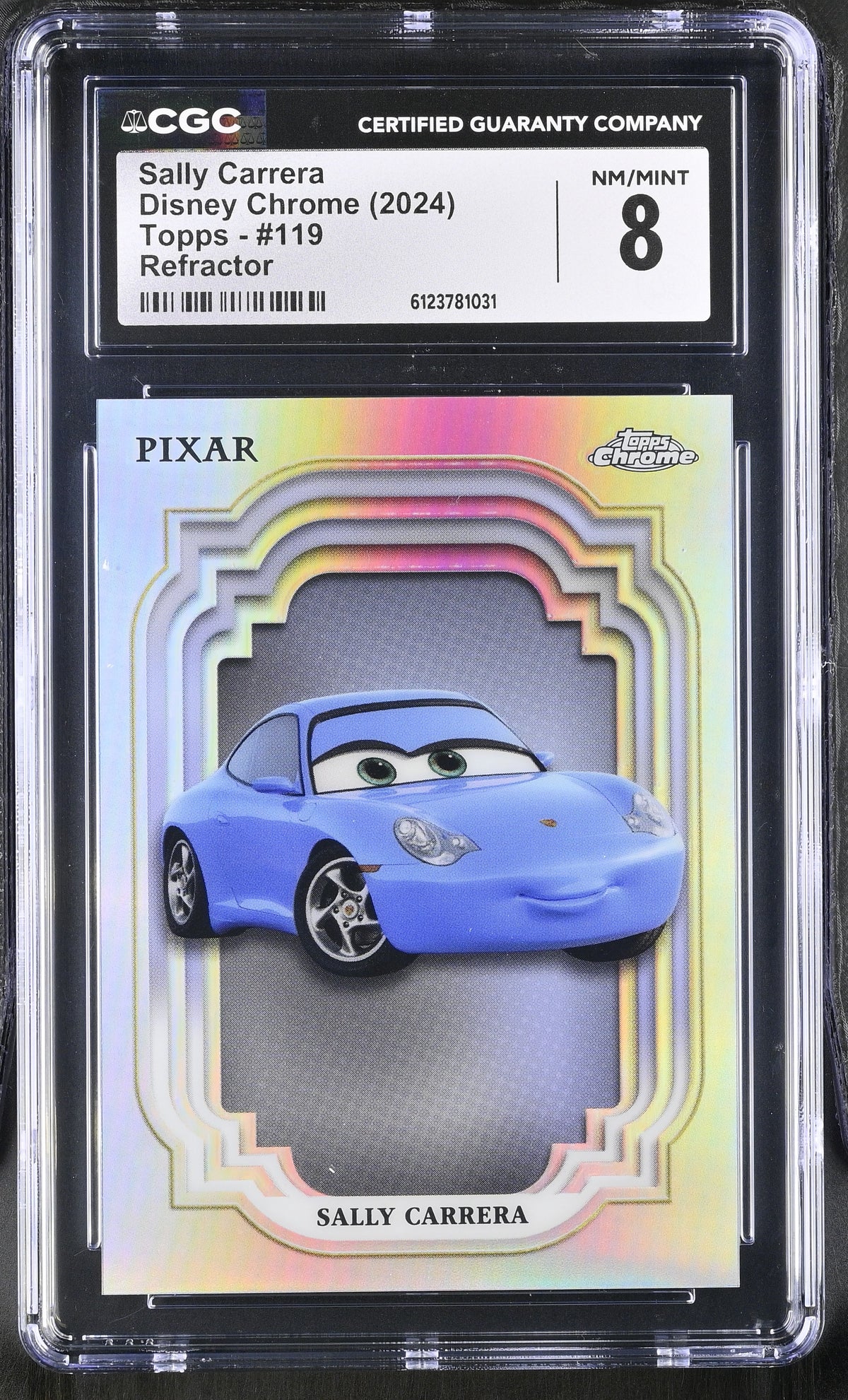 2024 Topps Disney Chrome Sally Carrera #119 CGC 8