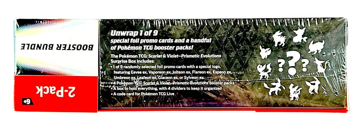 Pokemon Scarlet & Violet Prismatic Evolutions Booster Bundle & Surprise Box