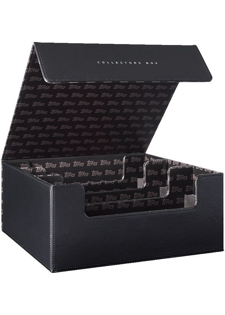 Topps Collectors Box 3 Row for standard cards - open