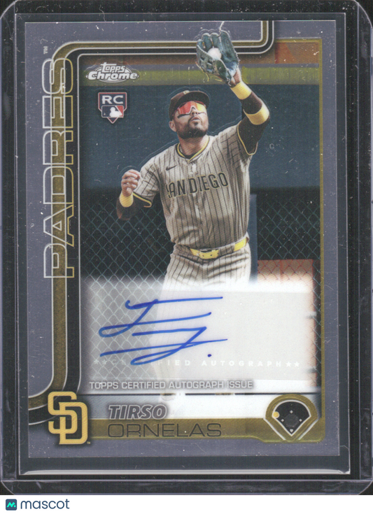 2025 Topps Chrome Update Tirso Ornelas #AC-TO Autograph RC