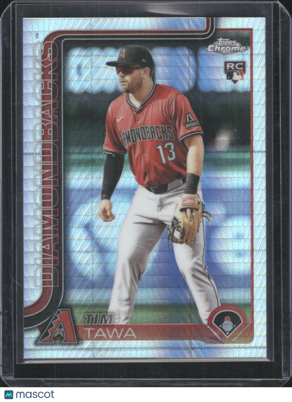 2025 Topps Chrome Update Series Tim Tawa #USC104 Prism Refractor RC