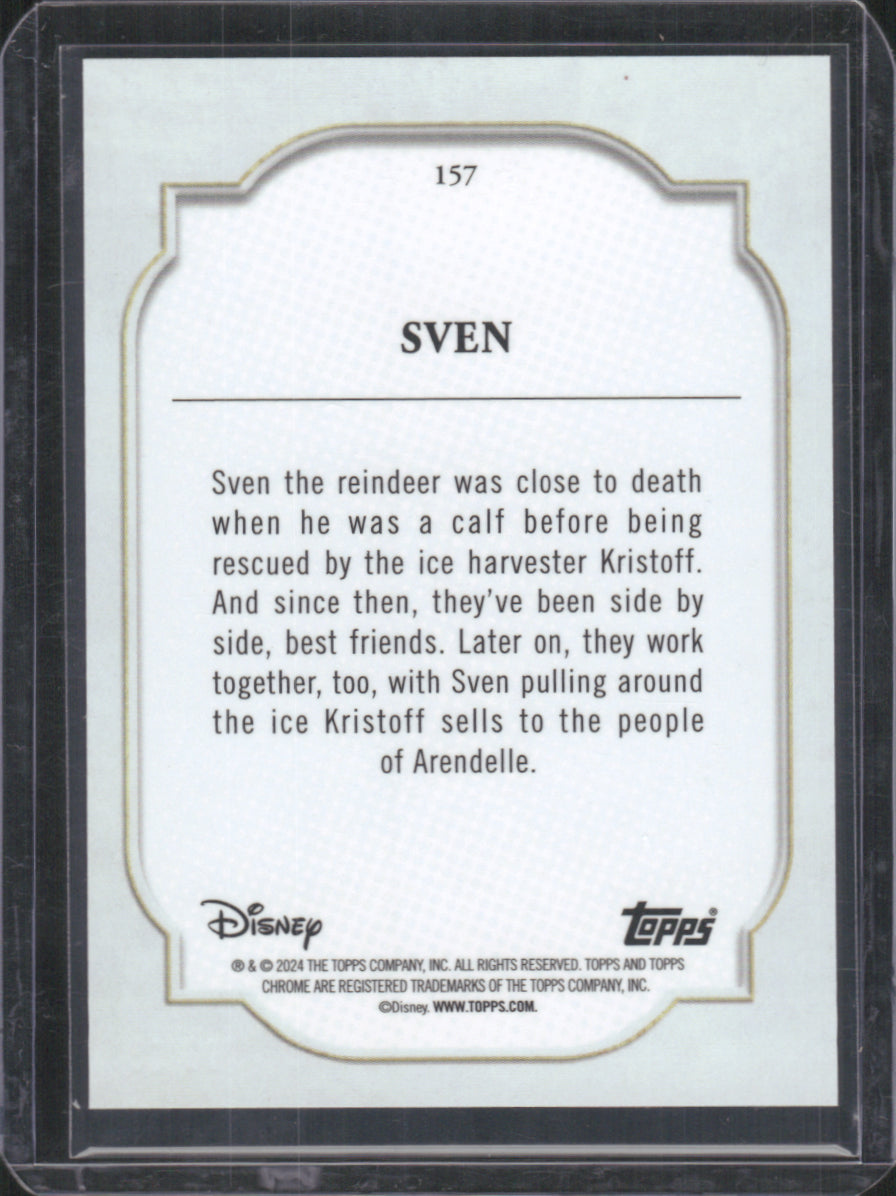 2024 Topps Chrome Disney Sven 06/28 #157