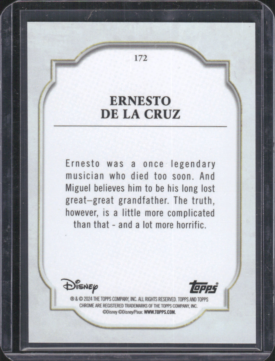 2024 Topps Chrome Pixar Ernesto De La Cruz #172