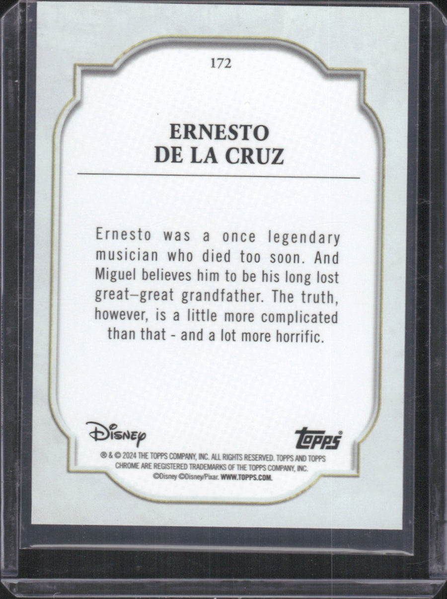 2024 Topps Chrome Pixar Ernesto De La Cruz #172