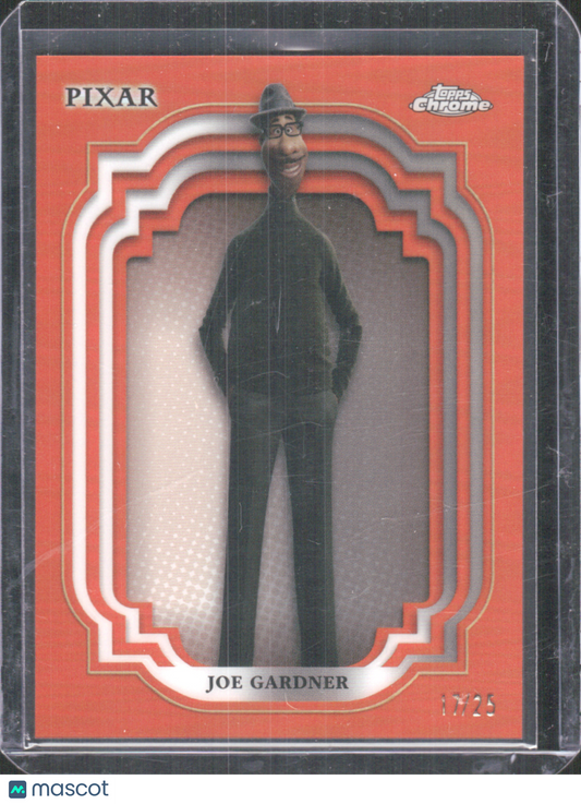 2024 Topps Chrome Pixar Joe Gardner 17/25 #195