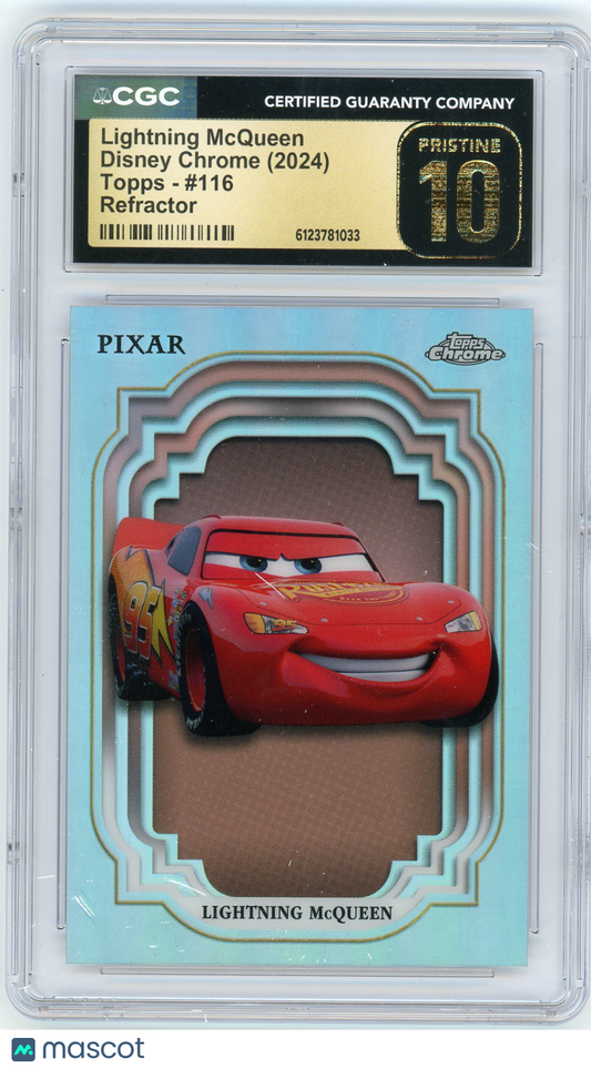 HL-P04 Topps Disney Chrome Lightning McQueen #116