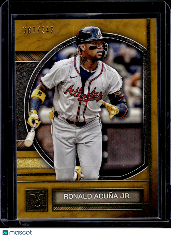 2025 HL-P02 Topps Museum Collection Ronald Acuña Jr. #79 Gold /249