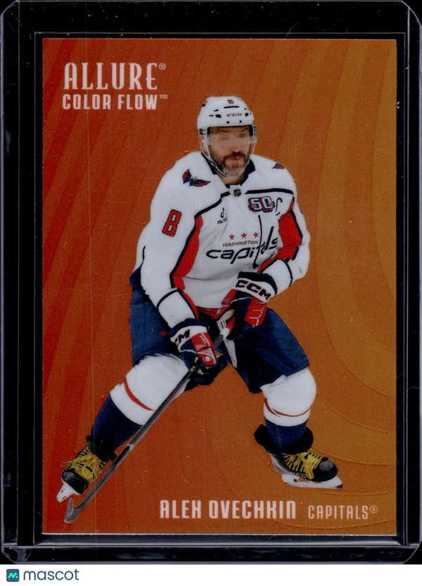 2026 HL-P02 Upper Deck Allure Color Flow Alex Ovechkin #CF-12 Red-Orange