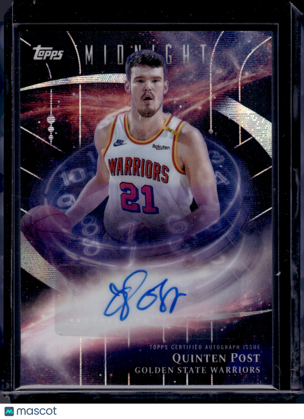 2025 HL-P02 Topps Midnight Stroke of Midnight Quinten Post #SM-QP