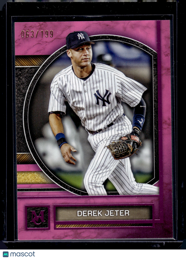 2025 HL-P02 Topps Museum Collection Derek Jeter #42 Amethyst /199